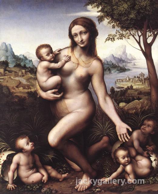 Leda, Leonardo Da Vinci's high quality hand-painted oil painting reproduction